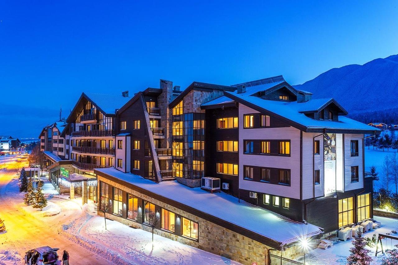 Ground Floor 2-Bedrooms, 2-Bathrooms Apartment Near Bansko In A Complex With Pools And Spa Included 拉兹洛格 外观 照片